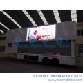 Mobile advertising Container, mobile container for rent, stage container for roadshow, LED container for promotion